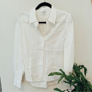Sundance White Button Down Shirt